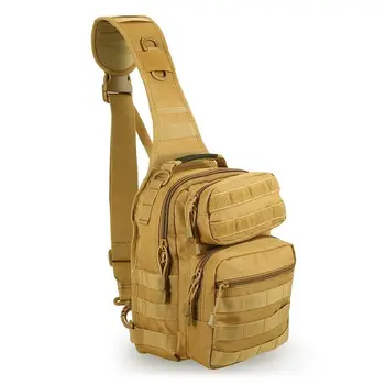 Военно-тактические армейские сумки через плечо Диагональный Водонепроницаемый рюкзак для путешествий на открытом воздухе EDC, кемпинг, Скалолазание, Охота, нагрудный пакет