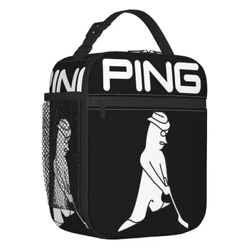 Сменные ланч-боксы с логотипом Golf для женщин, водонепроницаемый термоохладитель, сумка для ланча с изоляцией для еды, Офисная работа