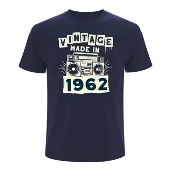 футболка на 60-й день рождения, мужской подарок на день рождения для него, футболка винтажной музыкальной группы age fun retro party Tee из 100% хлопка harajuku goth y2k