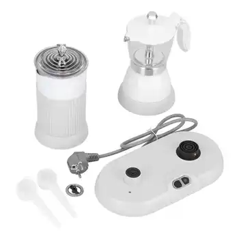 Итальянская электрическая кофемашина для домашнего мини-автоматического вспенивания молока, одна машина для медленного извлечения Moka Pot EU Plug 220-240 В