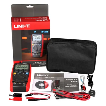 UNI-T UT71B Smart LCD Цифровой AC DC Ток Напряжение USB тестер сопротивления Амперметр мультитестер