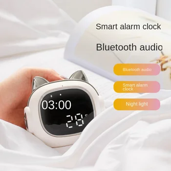 M3 Bluetooth С небольшим звуком, смарт WeChat, небольшая программа, Многогрупповой будильник, Длительная защита глаз, ночник, динамик