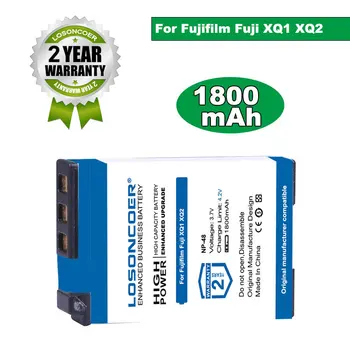 2022 LOSONCOER 1800 мАч NP-48 NP 48 NP48 Литий-ионный Аккумулятор Для Камеры Fujifilm Fuji XQ1 XQ2