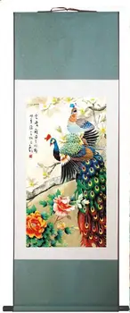 Китайская роспись прокруткой традиционная китайская художественная роспись Украшение домашнего офиса Китайская роспись росписью