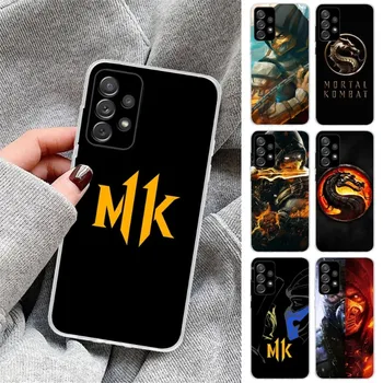 Игра Mortal Kombat Чехол Для Телефона Samsung Galaxy S10 S21 S22 Plus Ultra A91 A51 A21S A12 Прозрачный Чехол Для Телефона