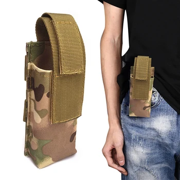 Тактический жгут EDC, сумка Molle, наружная аварийная сумка, военная охотничья сумка, чехол-кобура для многофункционального фонарика