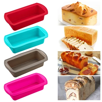 Силиконовая форма для тостов, форма для хлеба, Форма для выпечки торта, форма для выпечки торта, Форма для выпечки хлеба с антипригарным покрытием, Форма для выпечки хлеба, Кухонный инструмент для выпечки