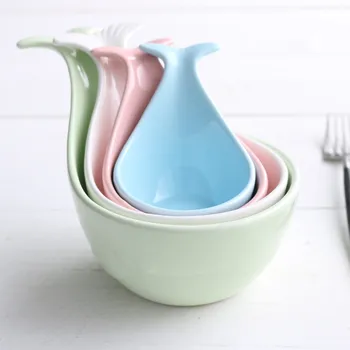 Креативный кит для прекрасного жаркого маленькая миска из бытовой керамики, миски для дома, посуда для творчества