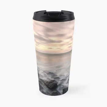 Валуны залива Талискер на закате, дорожные кофейные кружки, чашки для кафе, наборы чайных и кофейных чашек, креативные чашки