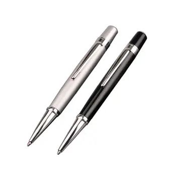 Роскошная Мини Металлическая Шариковая ручка с роликом 1,0 мм Черными чернилами Принадлежности для бизнес-школы JIAN