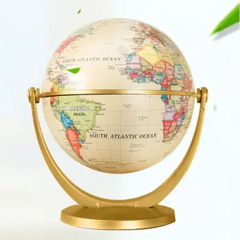 Всемирный Универсальный дисплей для учителя с мячом, Глобус, Маленький Орнамент, Исчезающий В классе, Поворотная Подставка, Украшение для рабочего стола