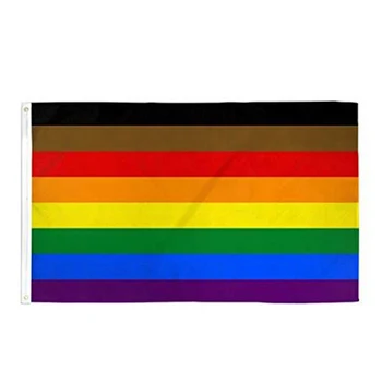 90x150 см Глобл ЛГБТ Радуга Гей Прайд Радужный флаг Мульти Флаги Прямая доставка