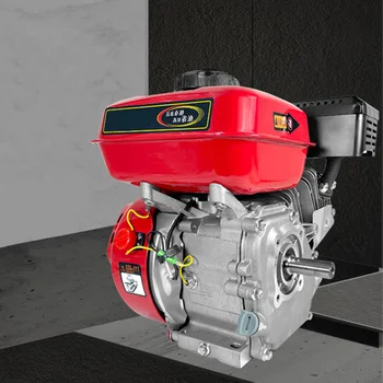 Бензиновый двигатель 170F 212CC Четырехтактный Бензиновый двигатель объемом 3,6 л Газовый двигатель, Используемый Для Компрессора Дорожной фрезы и т.д. 1800-3600 об / мин 7,5 л.с.