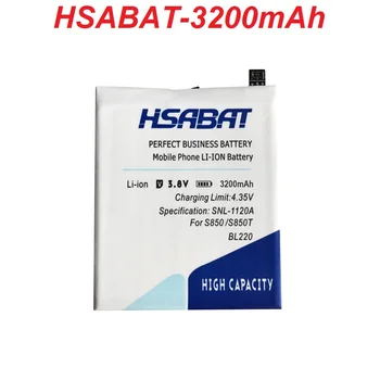 Аккумулятор HSABAT емкостью 3200 мАч для Lenovo S850 S850T