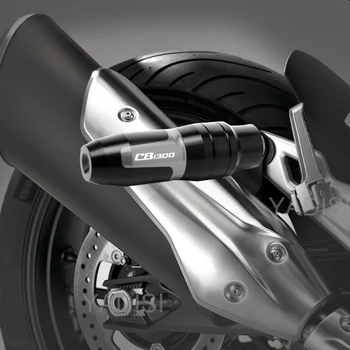 Мотоцикл Защита От Падения Выхлопной Слайдер Аварийная Накладка Из Алюминиевого Сплава С Логотипом CB1300 Для HONDA CB 1300 CB1300 2004-2021