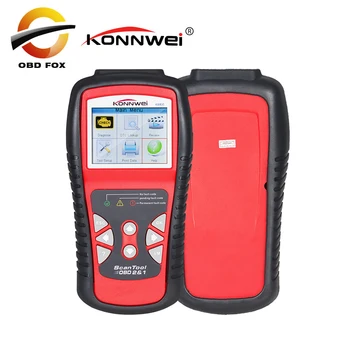 KONNWEI KW830 OBD2 Сканер Диагностический Инструмент Автоматический Считыватель Кода kw 830 как Функция AL519 Оригинал Бесплатная доставка