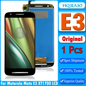5,0 дюймовый Оригинальный Для Motorola Moto E3 ЖК-дисплей С Сенсорным Экраном Digitizer Для Moto XT1700 E3 E3rd Gen ЖК-экран В сборе