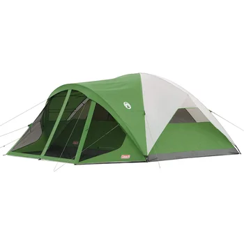 Экранированная походная палатка OUZEY, защищенная от непогоды на 6/8 человек с вместительным интерьером, включает Rainfly