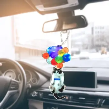 подвески в форме 2-х воздушных шаров, украшение для подвешивания венка в салоне автомобиля