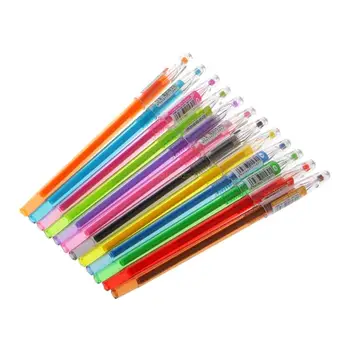 Бриллиантовая гелевая ручка, школьные принадлежности, рисуем ручками разных цветов, студенческий карамельный цвет, Прямая доставка