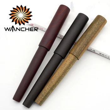 Японская ручка WANCHER из черного дерева, деревянный канцелярский подарок для мужчин