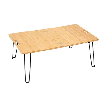 Портативный стол для кемпинга, Бамбуковый стол на открытом воздухе, Многофункциональный Складной Стол, Обеденный стол, Подставка для стола для пикника, рыбалки, барбекю