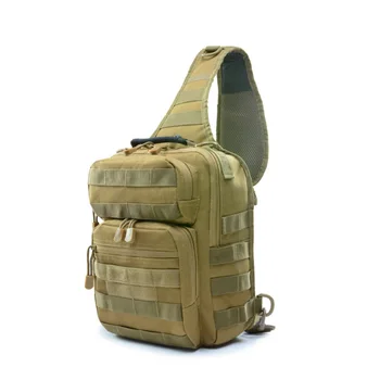 Военные фанаты, тактическая нагрудная сумка, камуфляжная сумка для отдыха, уличная камуфляжная тактическая велосипедная нагрудная сумка, прямое заводское одобрение
