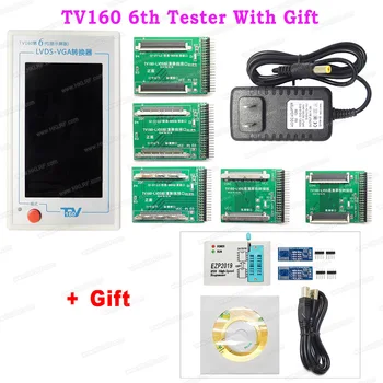 TV160 6-е Поколение LVDS Turn VGA Конвертер С Дисплеем LCD/LED TV Тестер Материнской платы Mainboard Tool + Программатор EZP2019