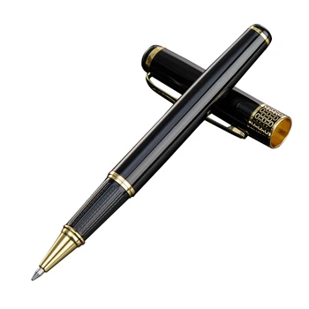 Роскошная металлическая ручка-роллер с авторучкой для делового письма, каллиграфии, школьных канцелярских принадлежностей, подарков для студентов