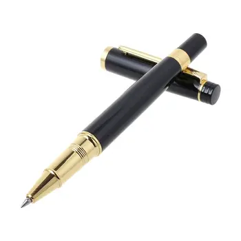 B36C Изысканные ручки-роллеры, черные гелевые чернила, ручка для подписи, канцелярские принадлежности для письма,