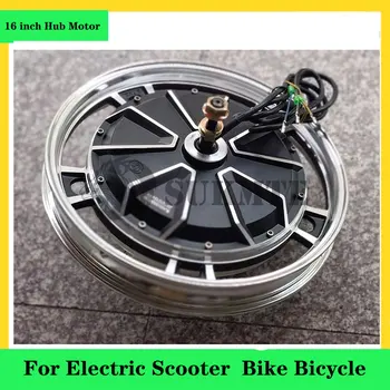 16-дюймовый мотор-ступица 48 В 500 Вт 1000 Вт для электрического скутера, велосипеда
