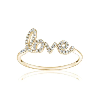 Обручальное кольцо из стерлингового серебра 925 пробы Anillo plata с микро-инкрустацией из блестящего циркона, любовные кольца с буквами для пар, ювелирные изделия для помолвки