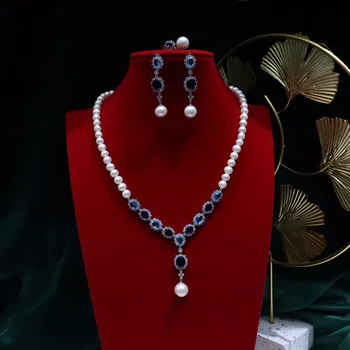 новое ожерелье из пресноводного культивированного жемчуга 7-8 мм, женские элегантные платья для невесты на каждый день