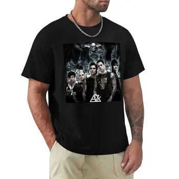 Футболка Avenged Sevenfold Band, классическая футболка, футболка оверсайз, футболки, мужские спортивные рубашки