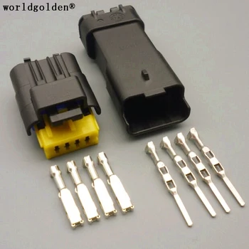 Worldgolden 4pin Автоматический мужской женский электрический штекер водонепроницаемый соединительный кабельный разъем 211PL042S0049 211PC042S4021