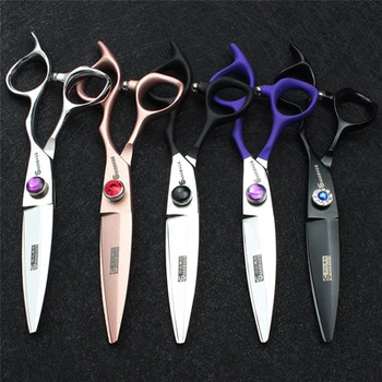 Ножницы для домашних животных, набор парикмахерских ножниц, тапочки Willow Shears в японском стиле, 6-дюймовые парикмахерские специальные ножницы
