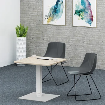 Горячая распродажа, производство последнего дизайна, современный журнальный столик в офисе, роскошный регулируемый стол