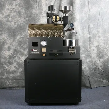Машина для обжарки кофе SANTOKER R500 Домашняя коммерческая Черно-белая с полугорячей подачей воздуха 100-700 г