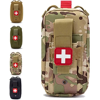 Тактическая аптечка первой помощи, Военная сумка Molle, Сумка EDC, медицинская сумка EMT, Наружный Аварийный пакет, Ifak, Армейский с Турникетами, Медицинский