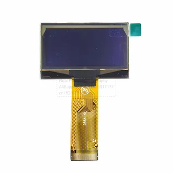1,54 Дюймовый OLED 128*64 Экран дисплея Белого цвета SSD1309ZC Драйвер Параллелера I2C SPI Интерфейс COG ЖК-экран 24Pin