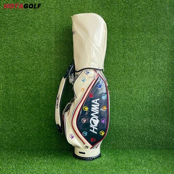 НОВАЯ сумка для гольфа HONMA, профессиональная сумка для гольфа с синим принтом, сумка для снаряжения для гольф-клуба