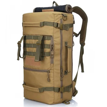 Водонепроницаемая уличная сумка объемом 50 л, армейский тактический военный рюкзак, Камуфляжные походные дорожные сумки для мужчин, женщин, Походный кемпинг, охотничий рюкзак