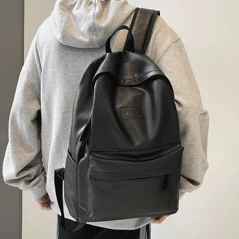 2023 Женский Мужской рюкзак из мягкой кожи, мужские рюкзаки для девочек, роскошный дизайнерский рюкзак, сумка для ноутбука, дорожная сумка большой емкости